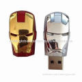 Superhero USB Drives with Metal Casing, 1 to 128GB Full Capacity